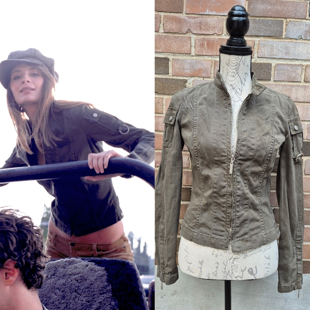 ASO Marissa Cooper The OC Juicy Couture Moto Jacket S